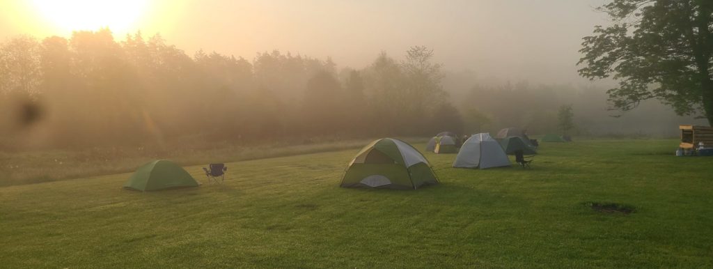 Camping in Gettysburg